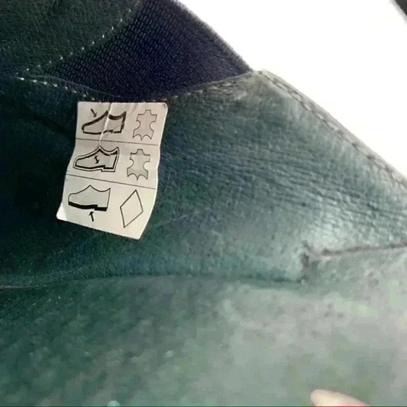 Portania clogs size 39 navy blue nubuck suede - Picture 11 of 13